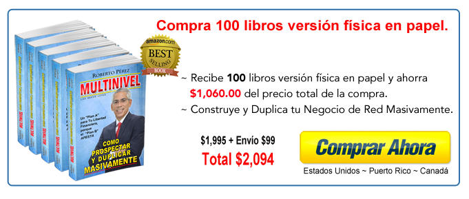 Compra 100 libros Multinievel Compra 100 libros Multinievel