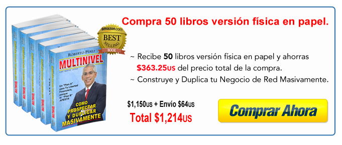 Compra 50 libros Multinievel Compra 50 libros Multinievel